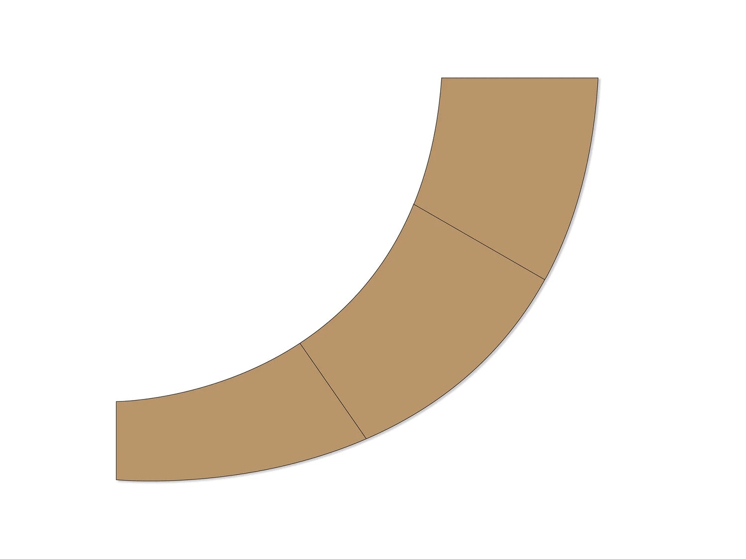 Noch Easy-Track Curved Turnout Set 671/672 N53881