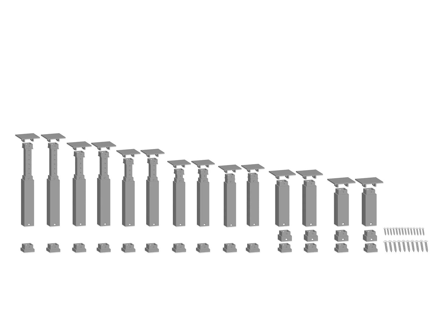 Noch Easy-Track Incline Pillar Set (14) N53941