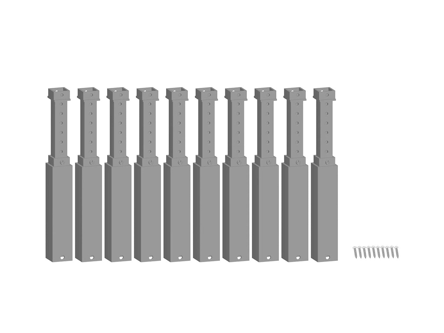 Noch Easy-Track Height Adjustable Pillars (10) N53943