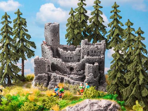 Noch Castle Ruin Hard Foam Building 15.5x10x12cm N58609