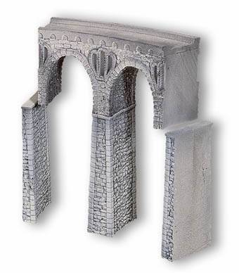 Noch Curved Quarrystone Viaduct Hard Foam Radius 1 N58664