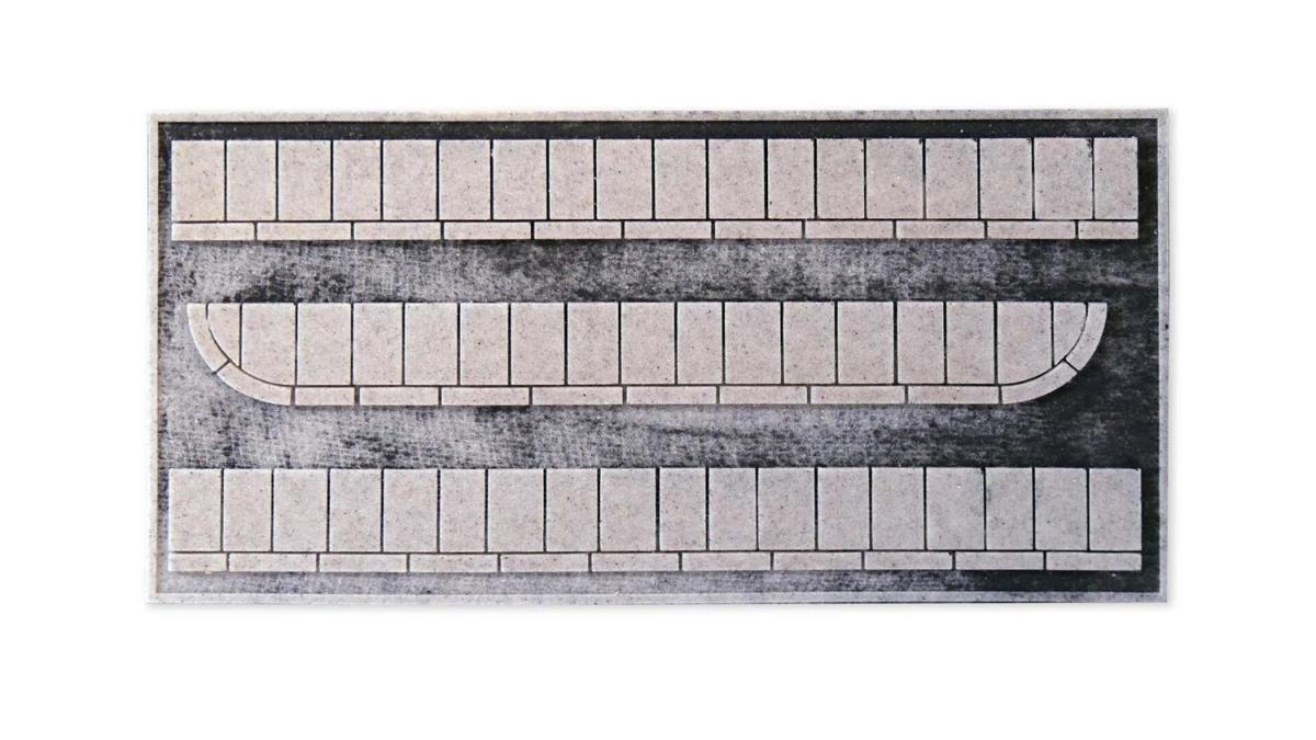 Noch Concrete Slabs Structured Pavement 1.6 x 96.2cm N60340