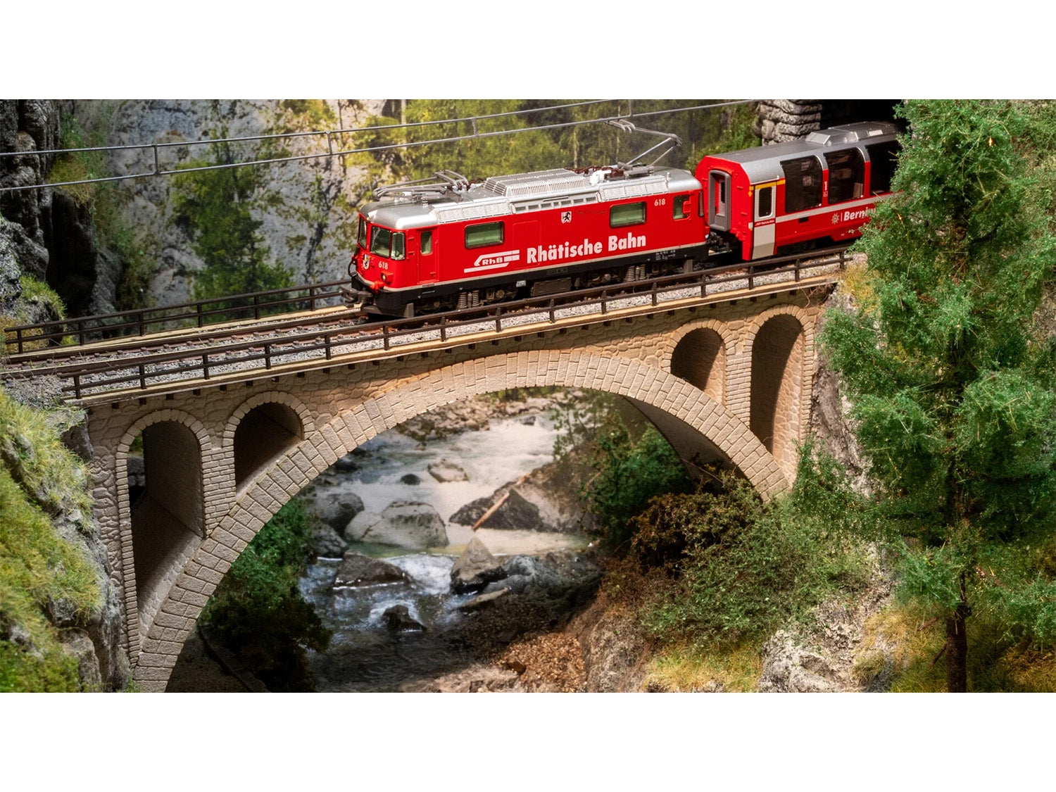 Noch Brombenz Viaduct Laser Cut Kit N62832