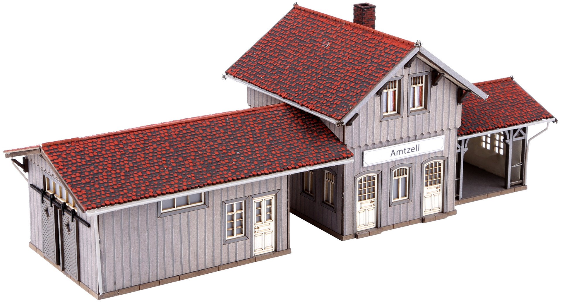 Noch Amtzell Railway Station Laser Cut Kit N63001