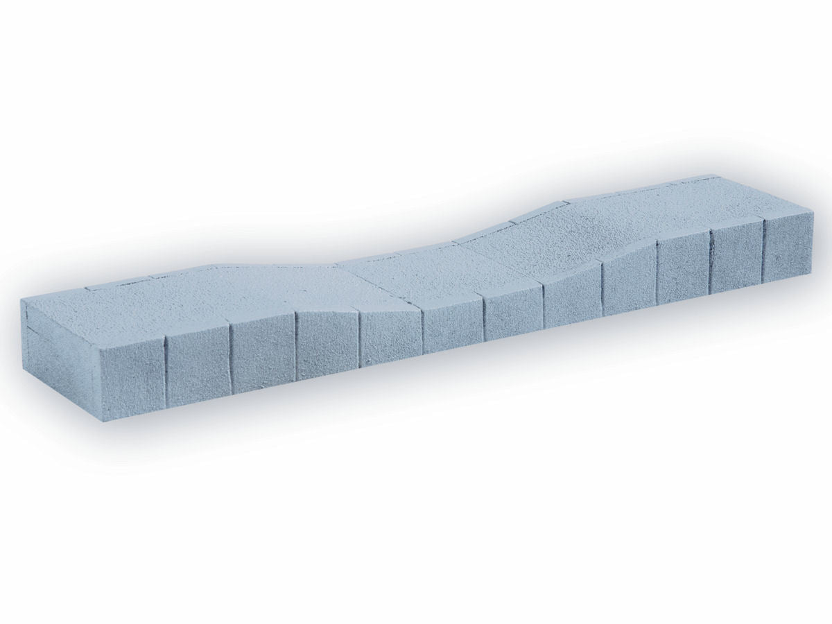 Noch Straight Hard Foam Platform with Descending Stairs N66014