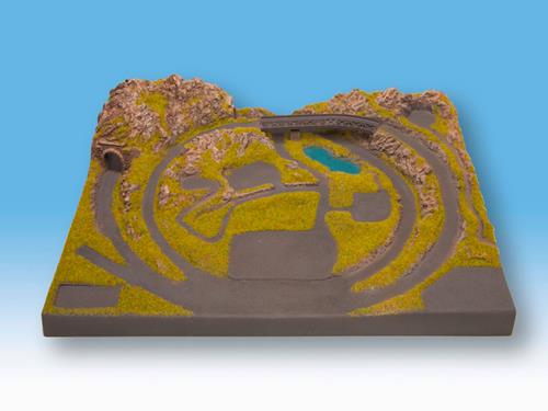 Noch Serfaus Preformed Z Layout Base 53.5 x 40.5 cm N87010