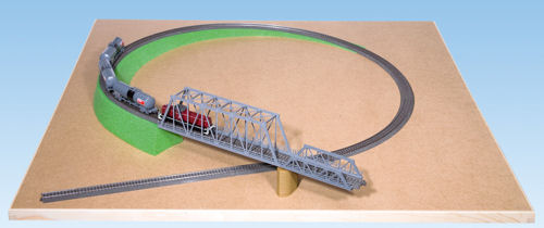 Noch Single Track Foam Ramp without Slope 175x9cm for HO Scale N99359