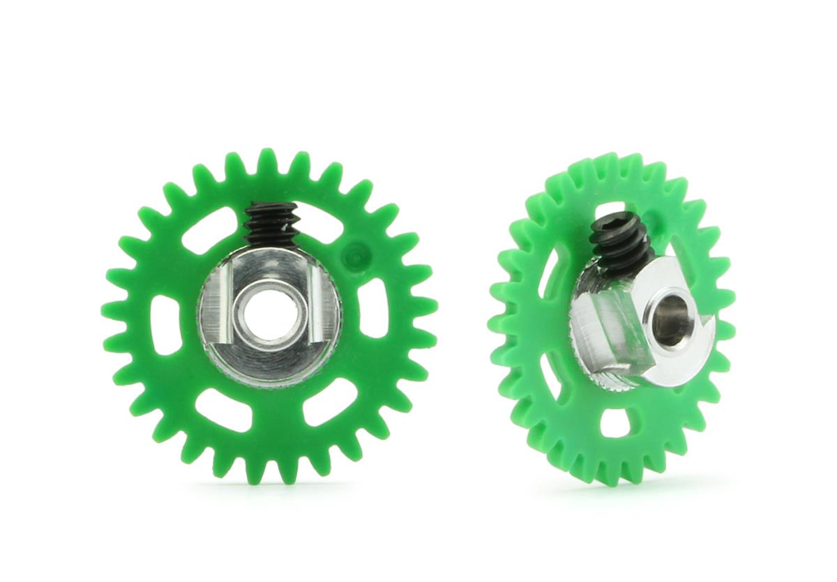 NSR 3/32 AW Soft Plastic Gear 29t Green Dia.16mm EVO NSR6629EVO