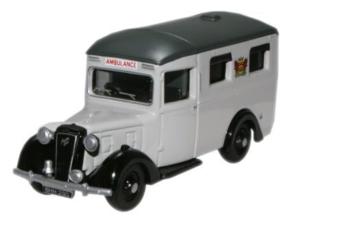Oxford Diecast Austin 18 Ambulance Carlisle OD76AMB003