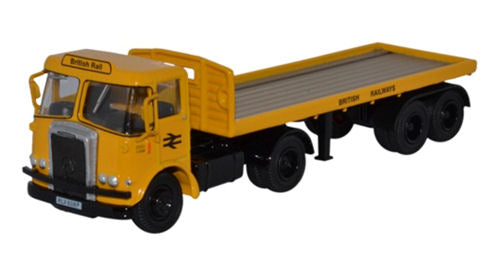 Oxford Diecast Atkinson Borderer Flatbed Trailer British Rail OD76ATK003