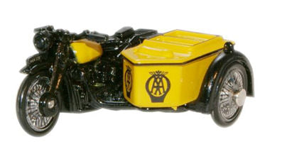 Oxford Diecast BSA Motorcycle and Sidecar AA OD76BSA001