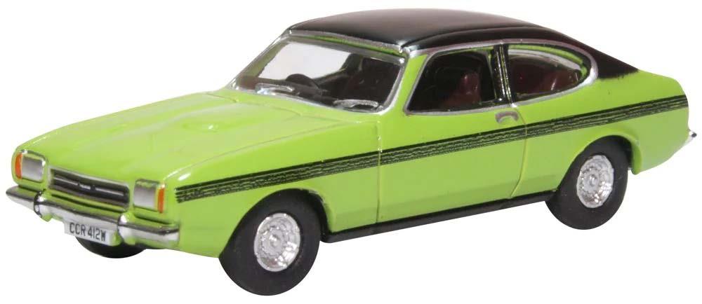 Oxford Diecast Ford Capri Mk2 Lime Green Only Fools & Horses OD76CPR001