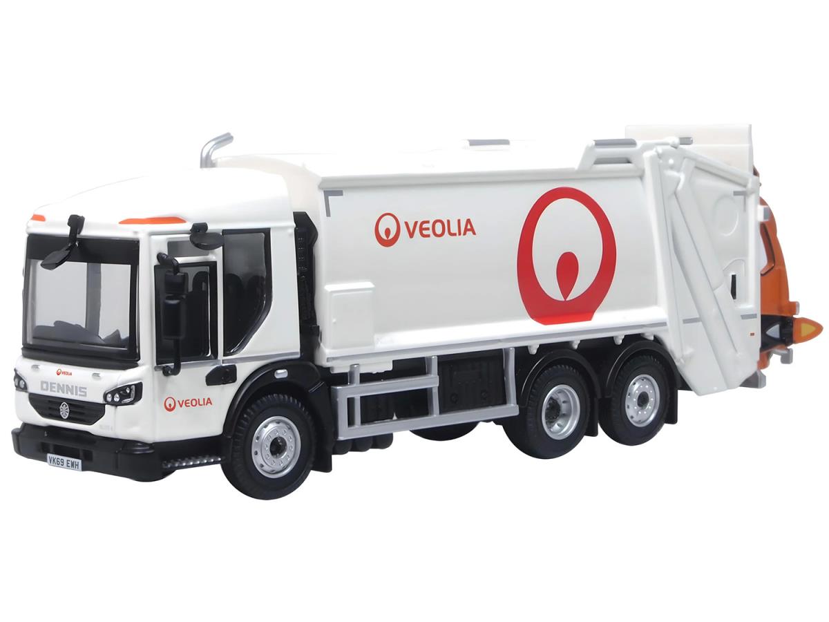 Oxford Diecast Dennis Eagle Olympus Refuse Truck Veolia OD76DE002