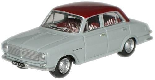Oxford Diecast Vauxhall FB Victor Venetian Red/Gull Grey OD76FB001