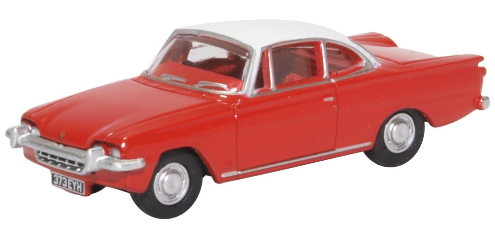 Oxford Diecast Ford Consul Capri Monaco Red/White OD76FCC003