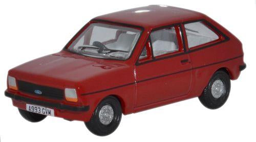 Oxford Diecast Ford Fiesta MkI Venetian Red OD76FF001