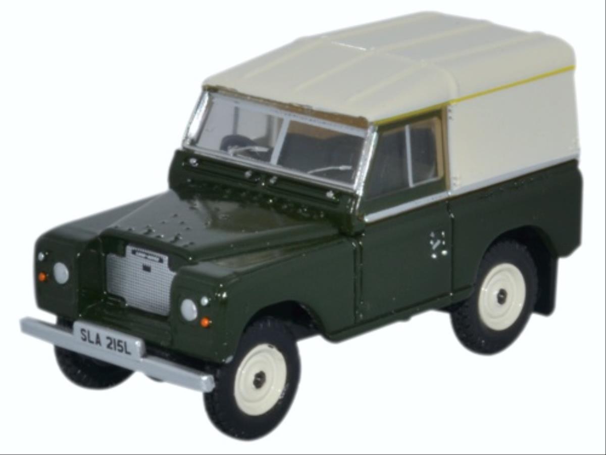 Oxford Diecast Land Rover Series III SWB Hard Top Bronze Green OD76LR3S005