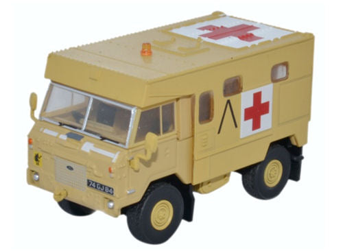 Oxford Diecast Land Rover FC Ambulance Gulf War Operation Granby 1991 OD76LRFCA001