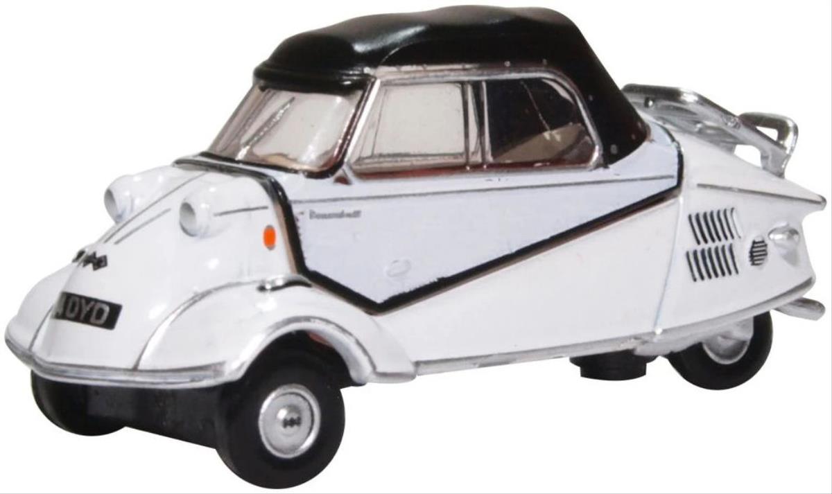 Oxford Diecast Messerschmitt Bubble Car Polar White OD76MBC005