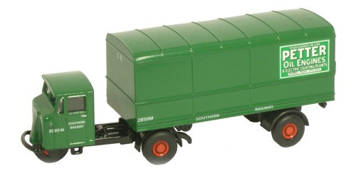 Oxford Diecast Mechanical Horse Box Van SR OD76MH008