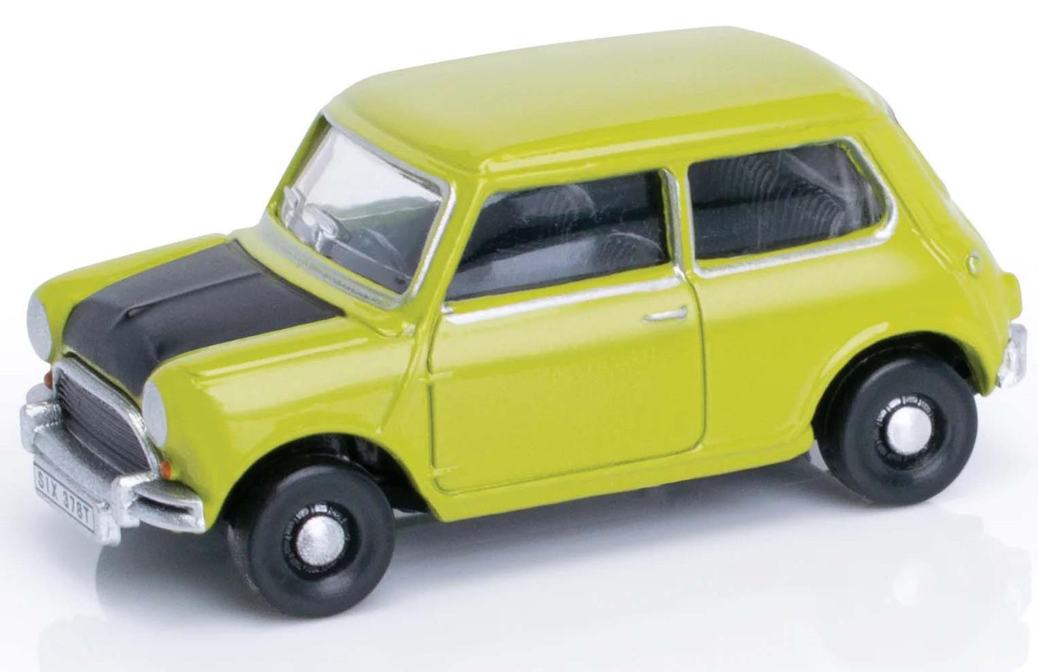 Oxford Diecast Austin Mini Lime Green OD76MN005S