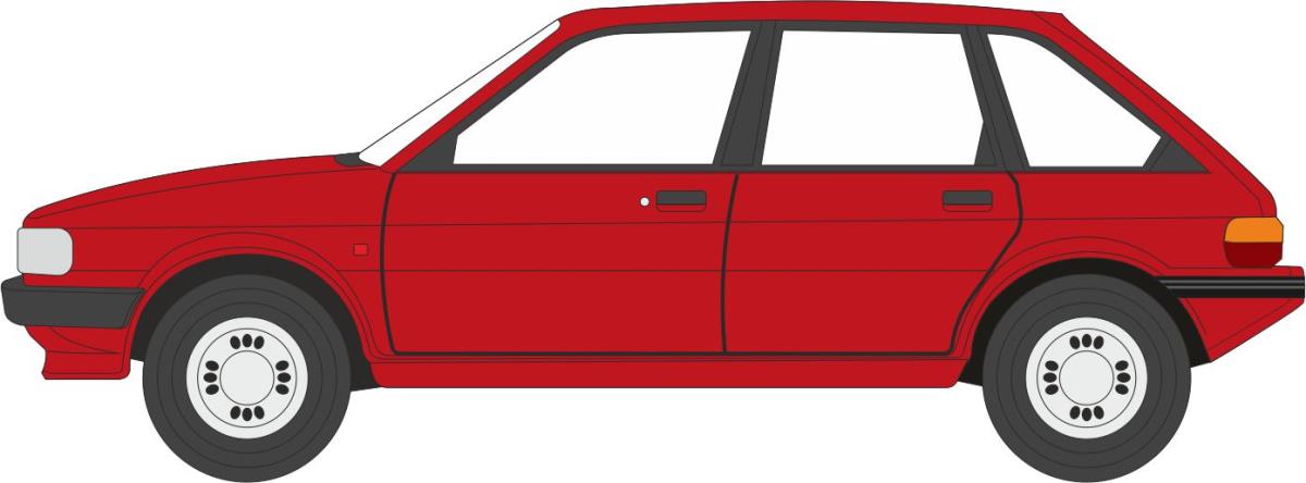 Oxford Diecast Austin Maestro Targa Red OD76MST001