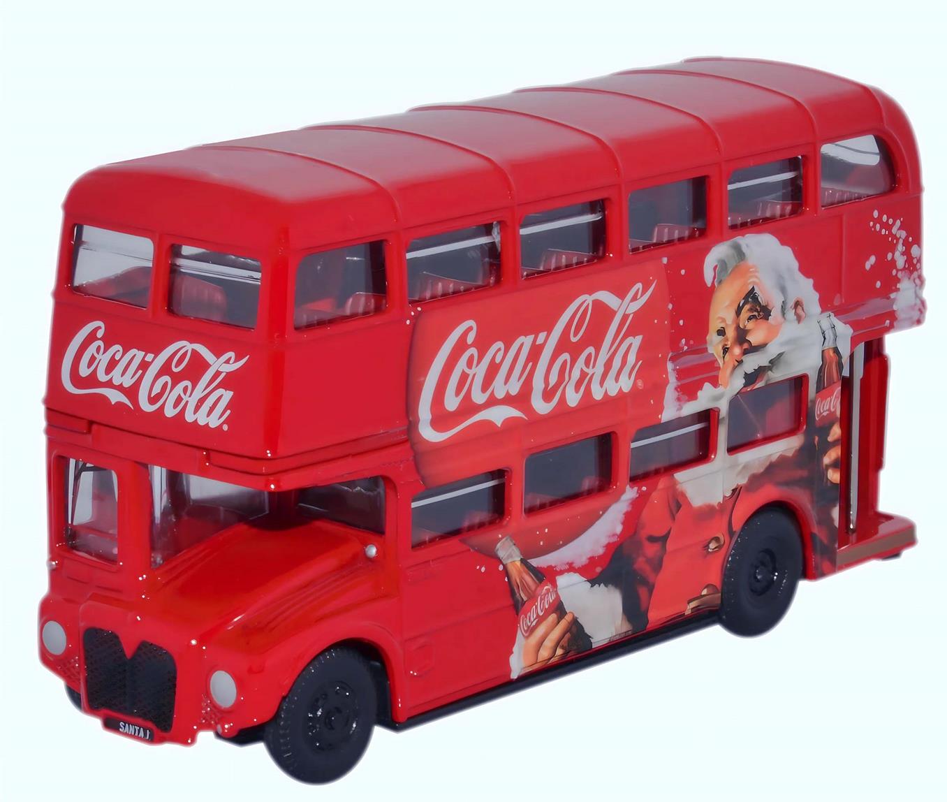 Oxford Diecast Routemaster Coca Cola Xmas OD76RM114CC