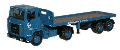 Oxford Diecast Scania 110 Flatbed BRS OD76SC110001
