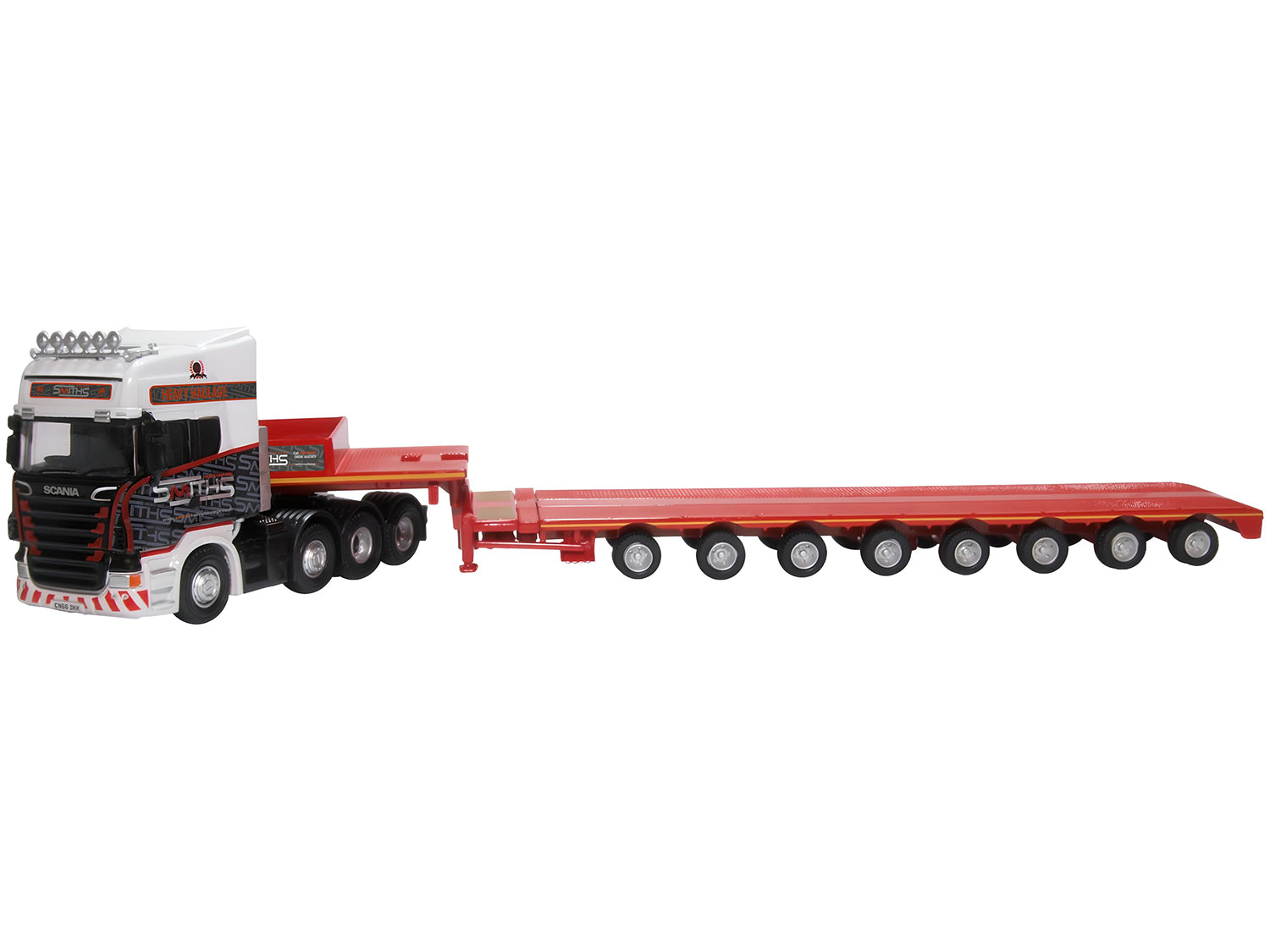 Oxford Diecast Scania Topline Nooteboom Low Loader Smiths Bridgend OD76SCA05LL