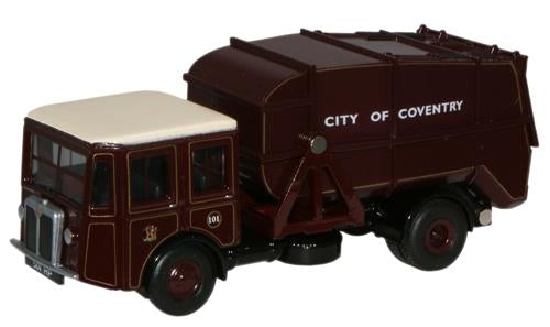 Oxford Diecast Shelvoke & Drewry Dustcart Coventry OD76SD004
