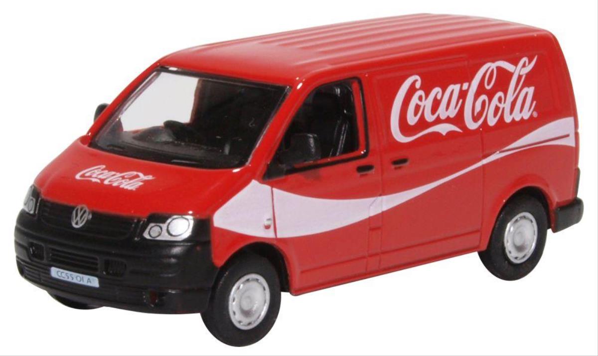Oxford Diecast VW T5 Van Coca Cola OD76T5V003CC