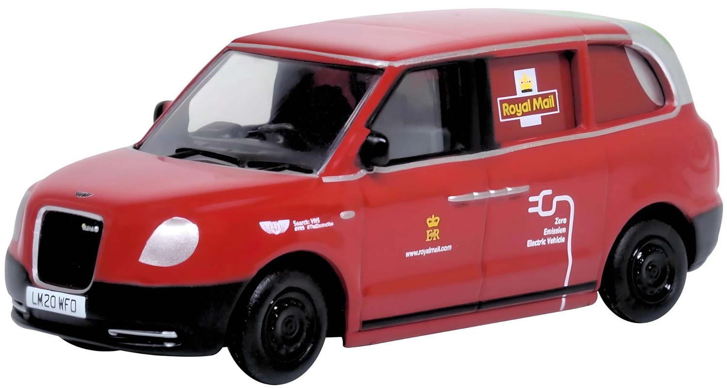 Oxford Diecast LEVC TX5 Taxi Prototype VN5 Van Royal Mail OD76TX5003