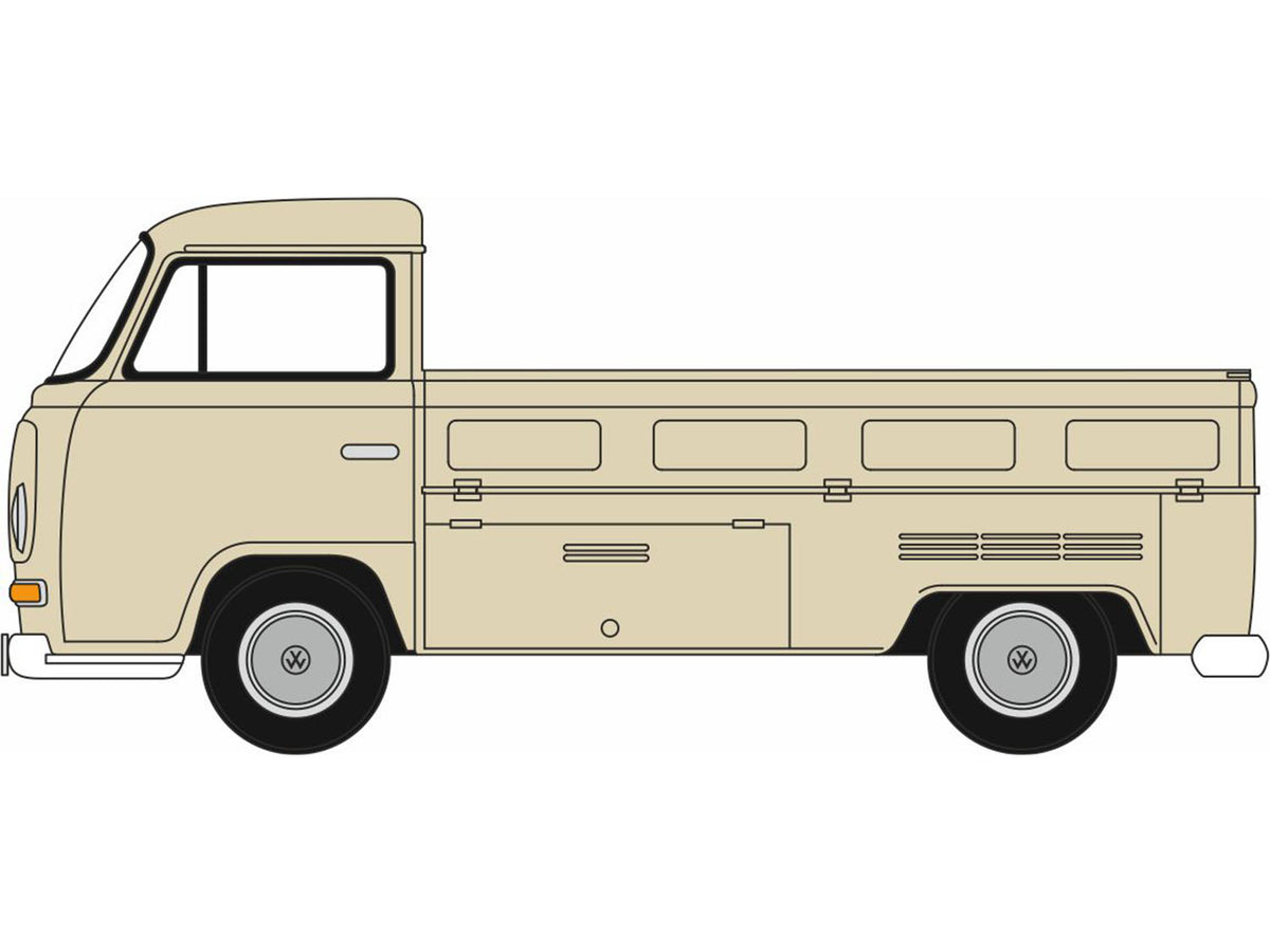 VW T2 Bay Window Pick Up Dakota Beige