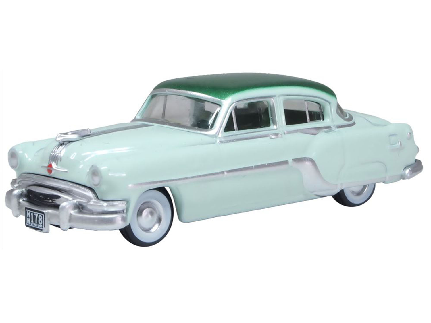 1954 Pontiac Chieftain 4 Dr Shannon Green/Brookmere Green