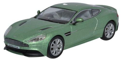 Oxford Diecast Aston Martin Vanquish Coupe Appletree Green ODAMV001