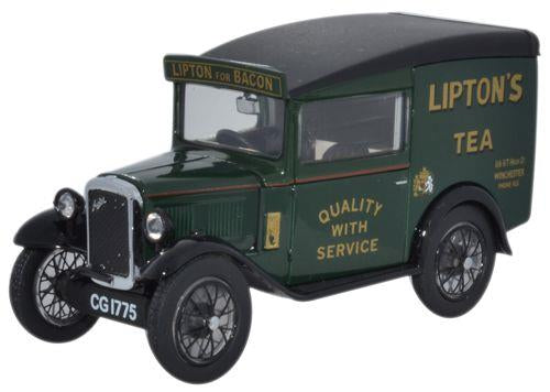 Oxford Diecast Austin Seven RN Van Liptons Tea ODASV003