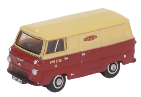 Oxford Diecast Ford 400E Van British Rail ODNFDE001