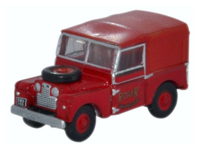 Oxford Diecast Land Rover Series I 88'' Rover Fire Brigade ODNLAN188010