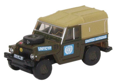 Oxford Diecast Land Rover Lightweight United Nations ODNLRL001