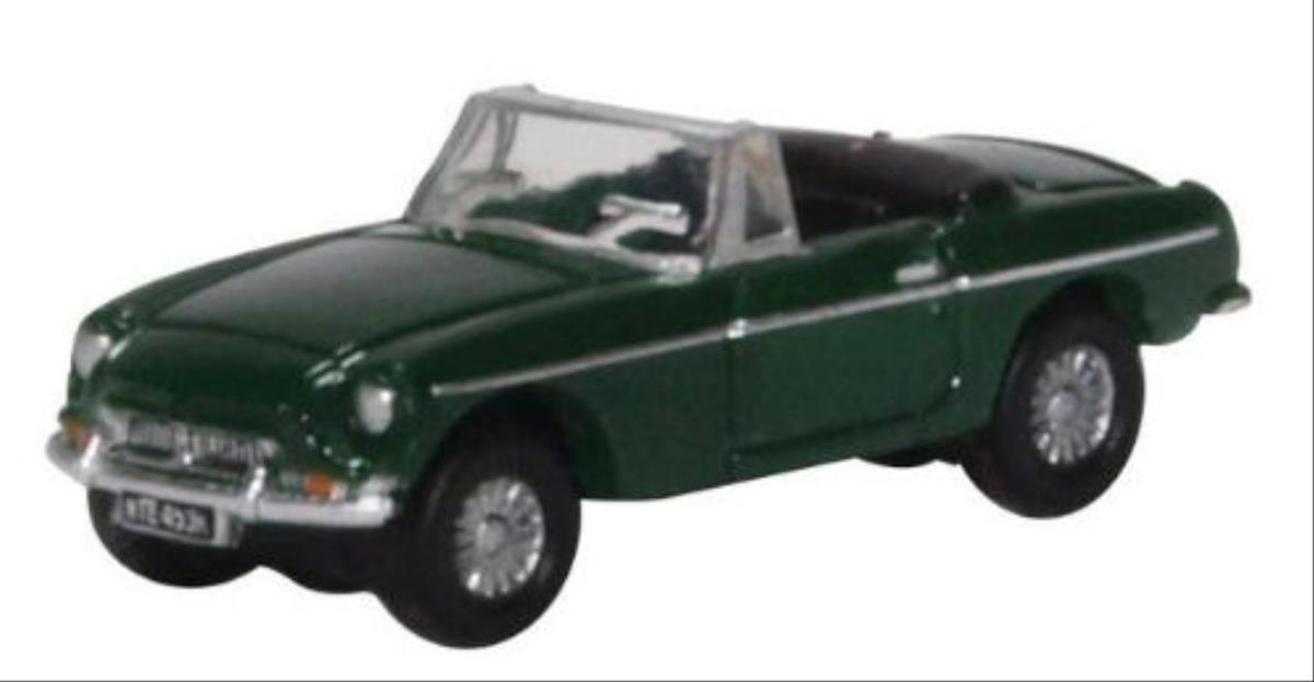 Oxford Diecast MGB Roadster British Racing Green ODNMGB003