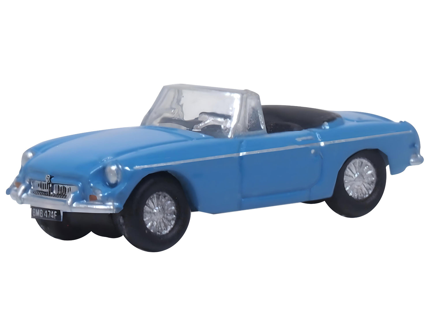 Oxford Diecast MGB Roadster Iris Blue ODNMGB004