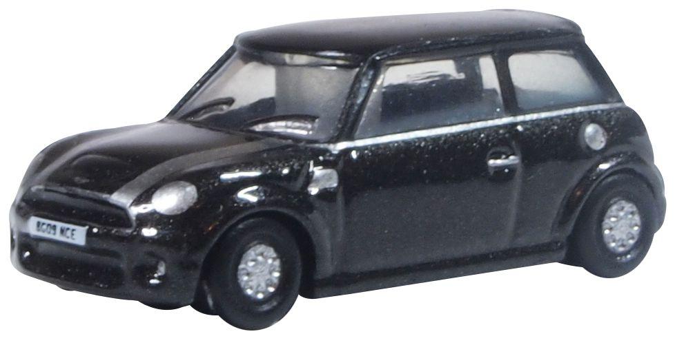 Oxford Diecast New Mini Cooper S Midnight Black ODNNMN003