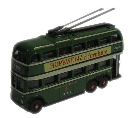 Oxford Diecast Q1 BUT Trolleybus Nottingham ODNQ1006