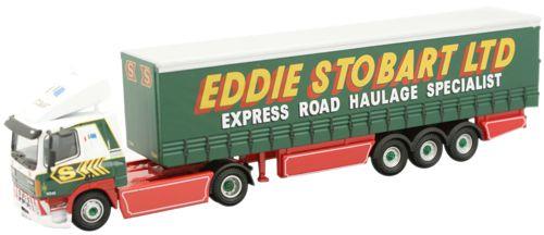 Oxford Diecast Eddie Stobart Collection Leyland DAF FT85CF Curtainside ODSTOB024