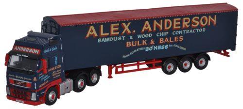 Oxford Diecast Volvo FH Walking Floor Alex Anderson ODVOL01WF