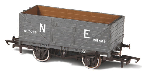 Oxford Rail 7 Plank Wagon NE 158486 OR76MW7037