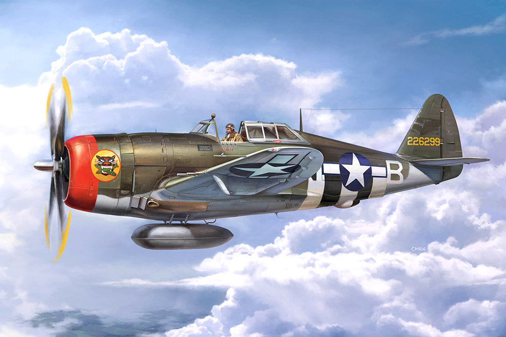 Trumpeter US Army Air Forces P-47D Thunderbolt Razorback Fighter-Bomber PKTM02427
