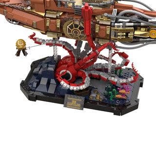The Nautilus Steampunk Submarine - 2552 pcs