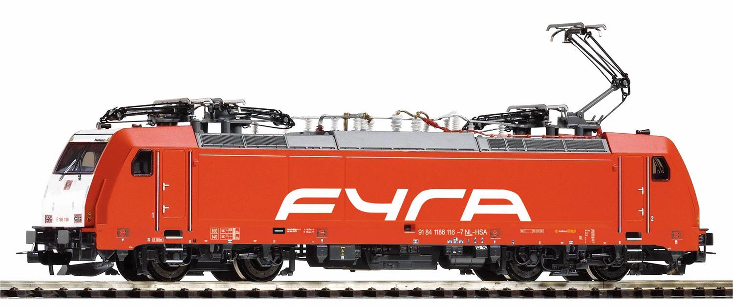 Piko Expert Fyra 186 Electric Locomotive V (~AC-Sound) PK21626