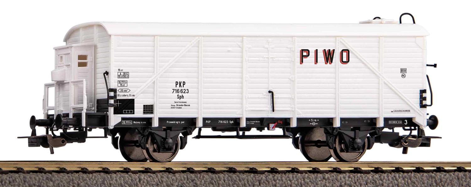 Piko Classic PKP (ex-Gkn) Piwo Refrigerated Van III PK24514